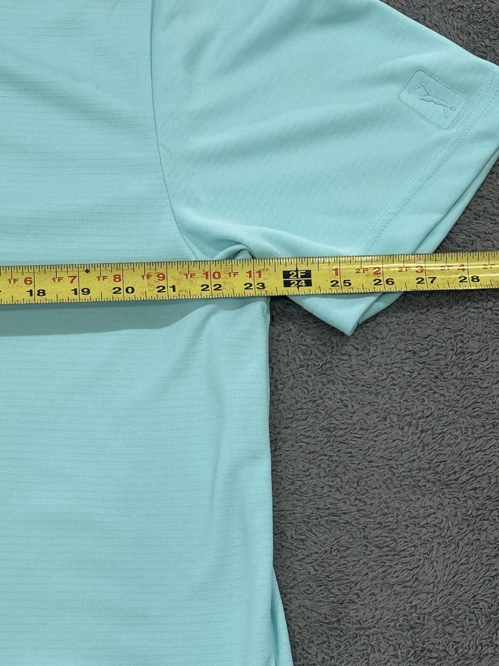 PGA Tour Golf Polo Shirt Men's Size XL Short Sleeve Teal Blue NICE