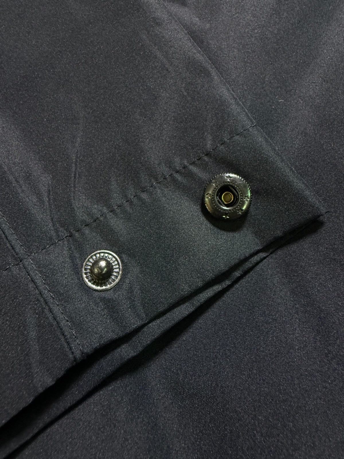 NWT Lands End Waterproof Hooded Rain Jacket Women Large Black Long Sleeve Zipper