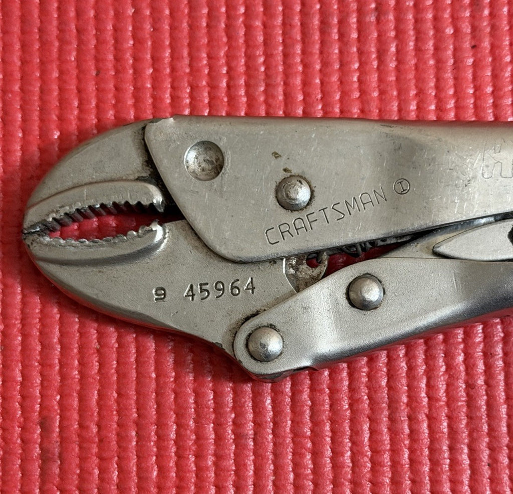 Vintage Craftsman 9-45964 7" Locking Pliers Vise Grip 45964 USA