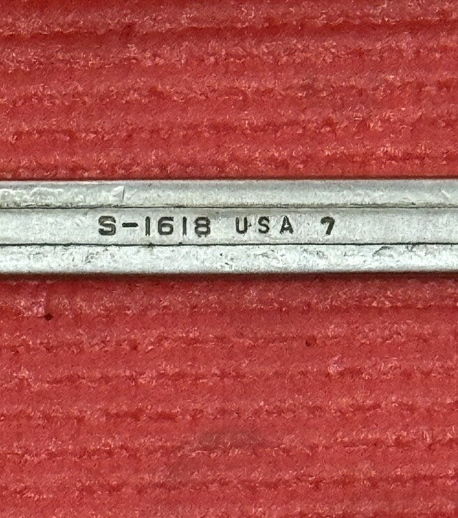 Blue Point Supreme 1/2"x 9/16" Open End Wrench S-1618 Made in USA by Snap-On