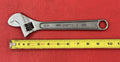 VINTAGE CRAFTSMAN 44604 10" 250MM ADJUSTABLE WRENCH/Crescent Wrench  Made In USA