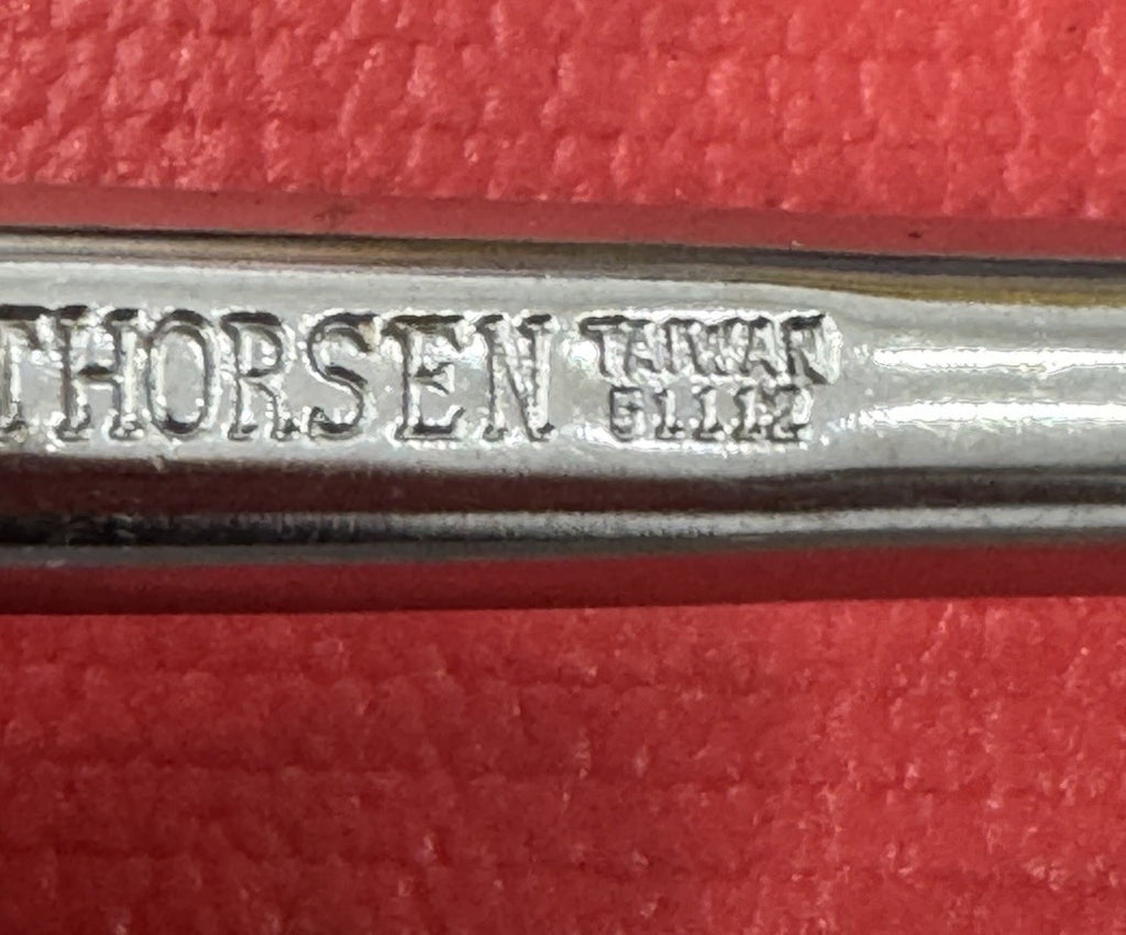 VINTAGE THORSEN #51112  3/8" DRIVE KNURLED BREAKER BAR FLEX HEAD MADE IN TAIWAN