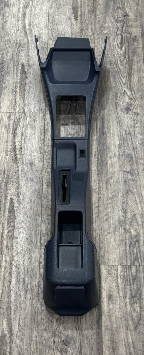 1991 TOYOTA COROLLA WAGON OEM CENTER CONSOLE & GEAR SHIFT BEZEL BLUE VERY RARE