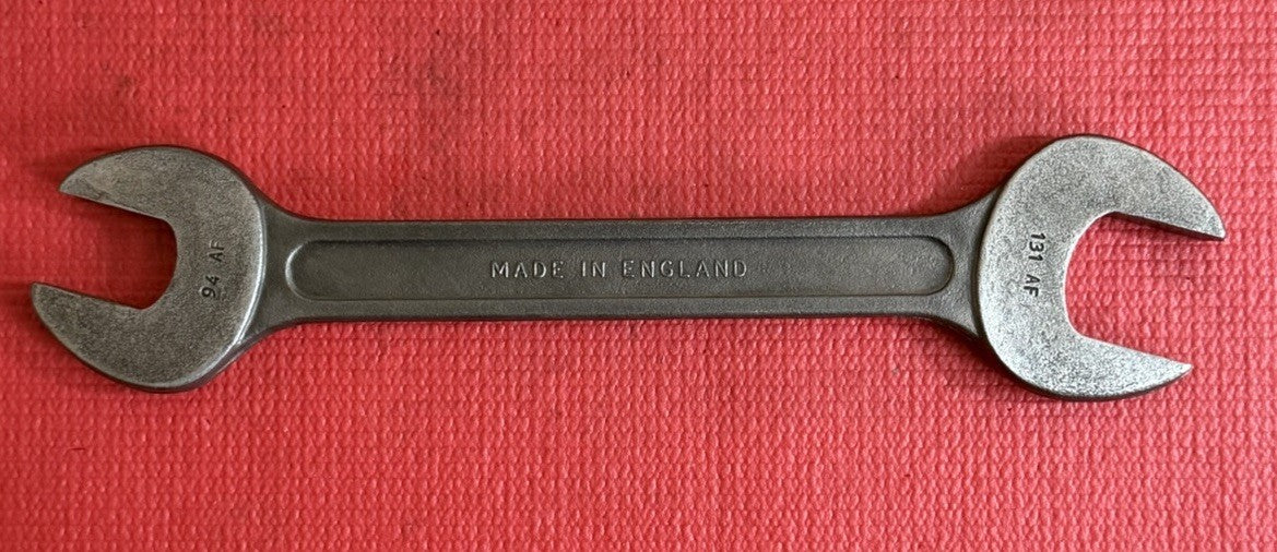 Snail Brand 131AF Open End Wrench  15/16” X 1-5/16” Colchester Lathe ENGLAND