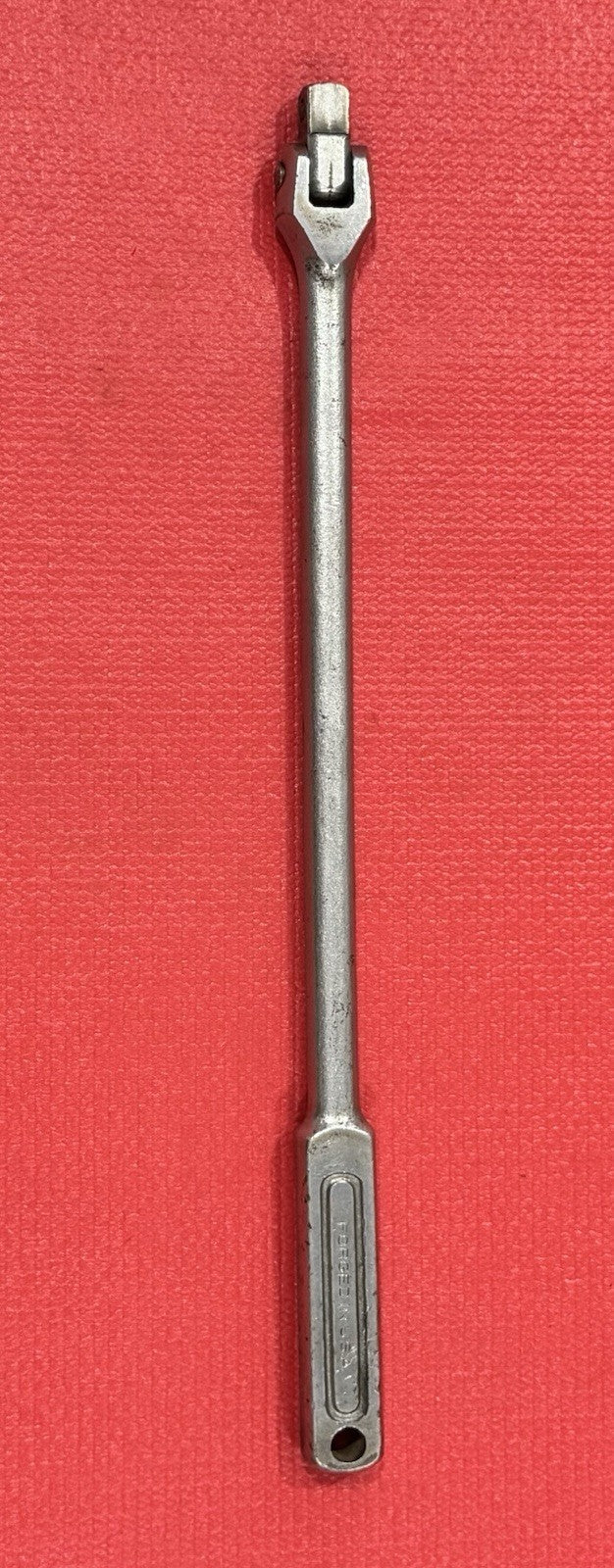 Vintage Indestro Super No. 3224 1/2" Drive Flex Breaker Bar 15” Long Made In USA