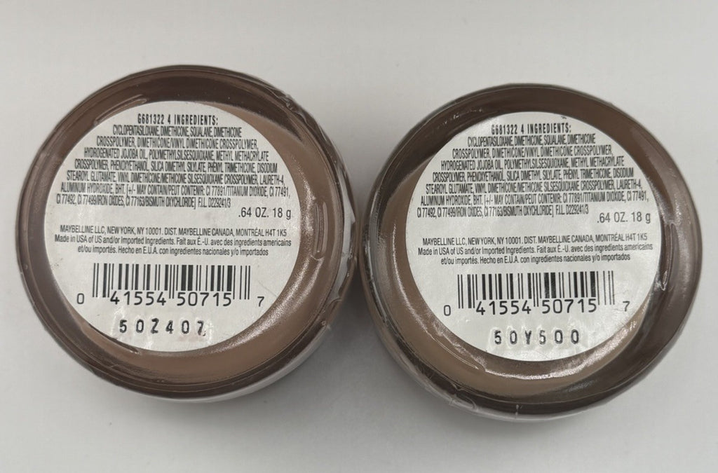 Lot of 2 Maybelline Dream Matte Mousse Foundation Pure Beige Medium 2 SEALED
