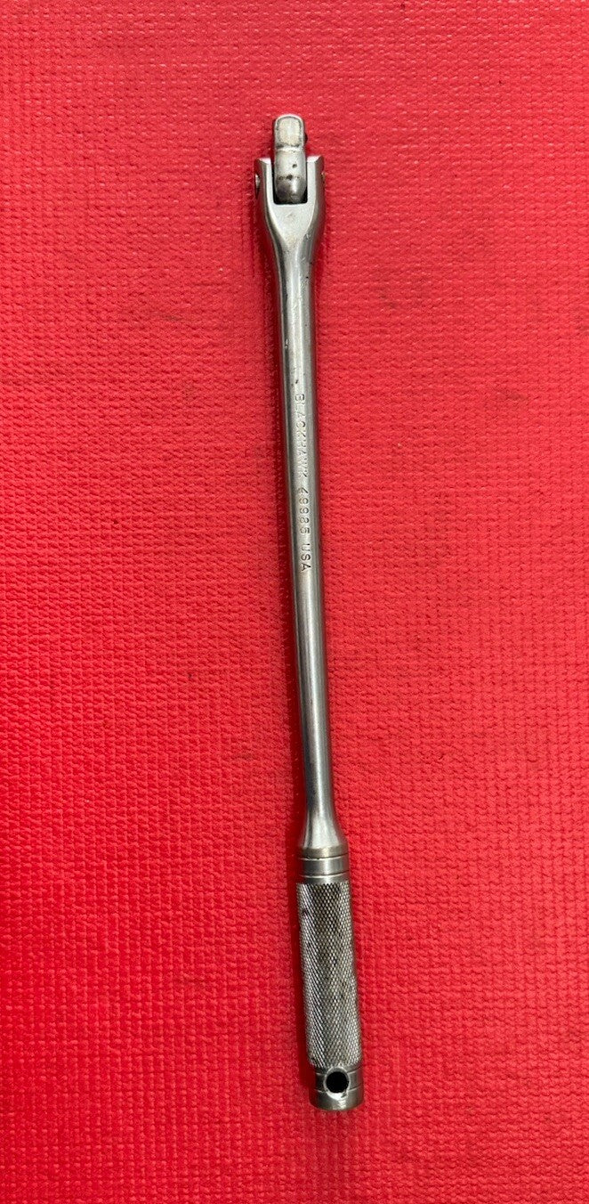 BLACKHAWK by Proto Tools 49985, 1/2" Drive 15" Flex-Head Breaker Bar Made in USA