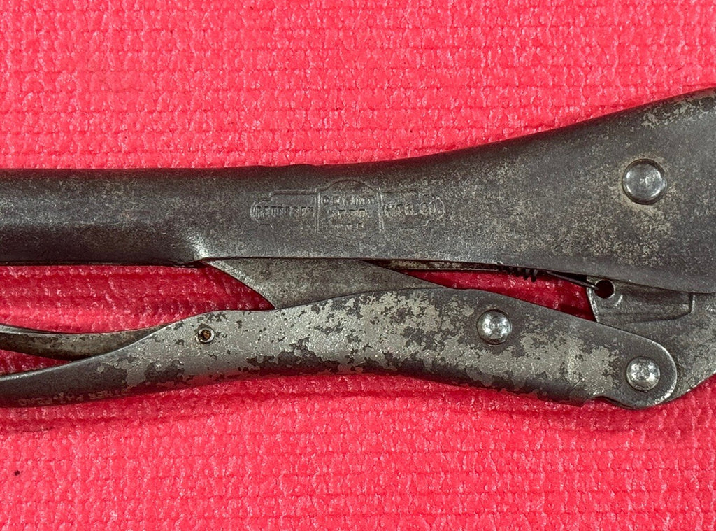 Vintage ViseGrip 10R, Petersen Dewitt Locking Pliers Made in USA