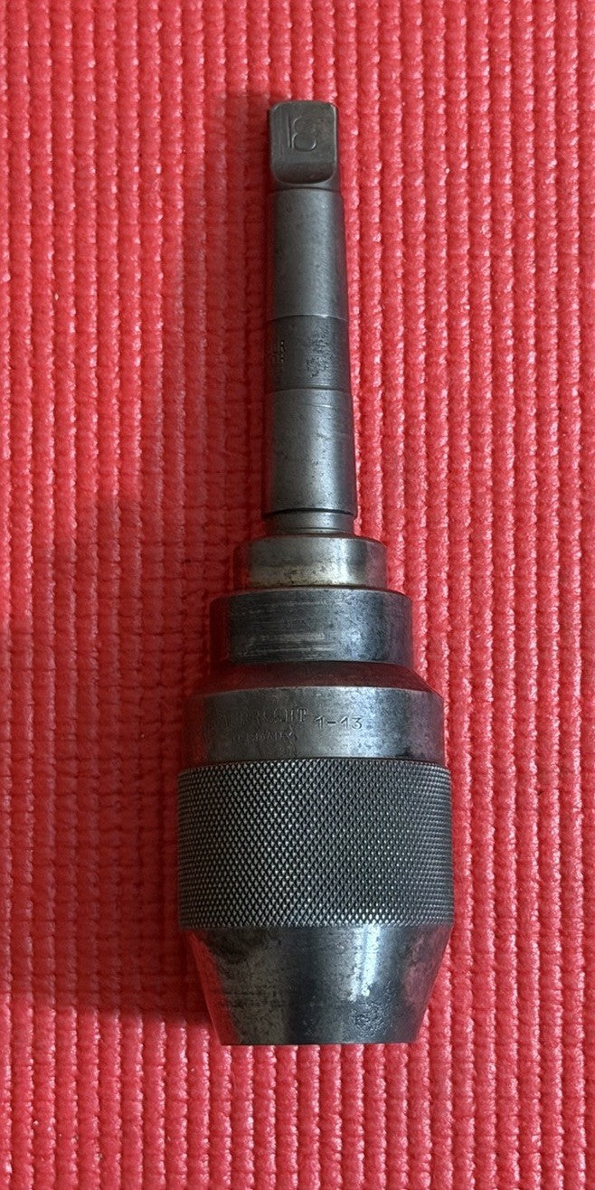 Albrecht Keyless Drill Chuck 1/32" - 1/2" model 1-13 w/ Jacobs Arbor A0206