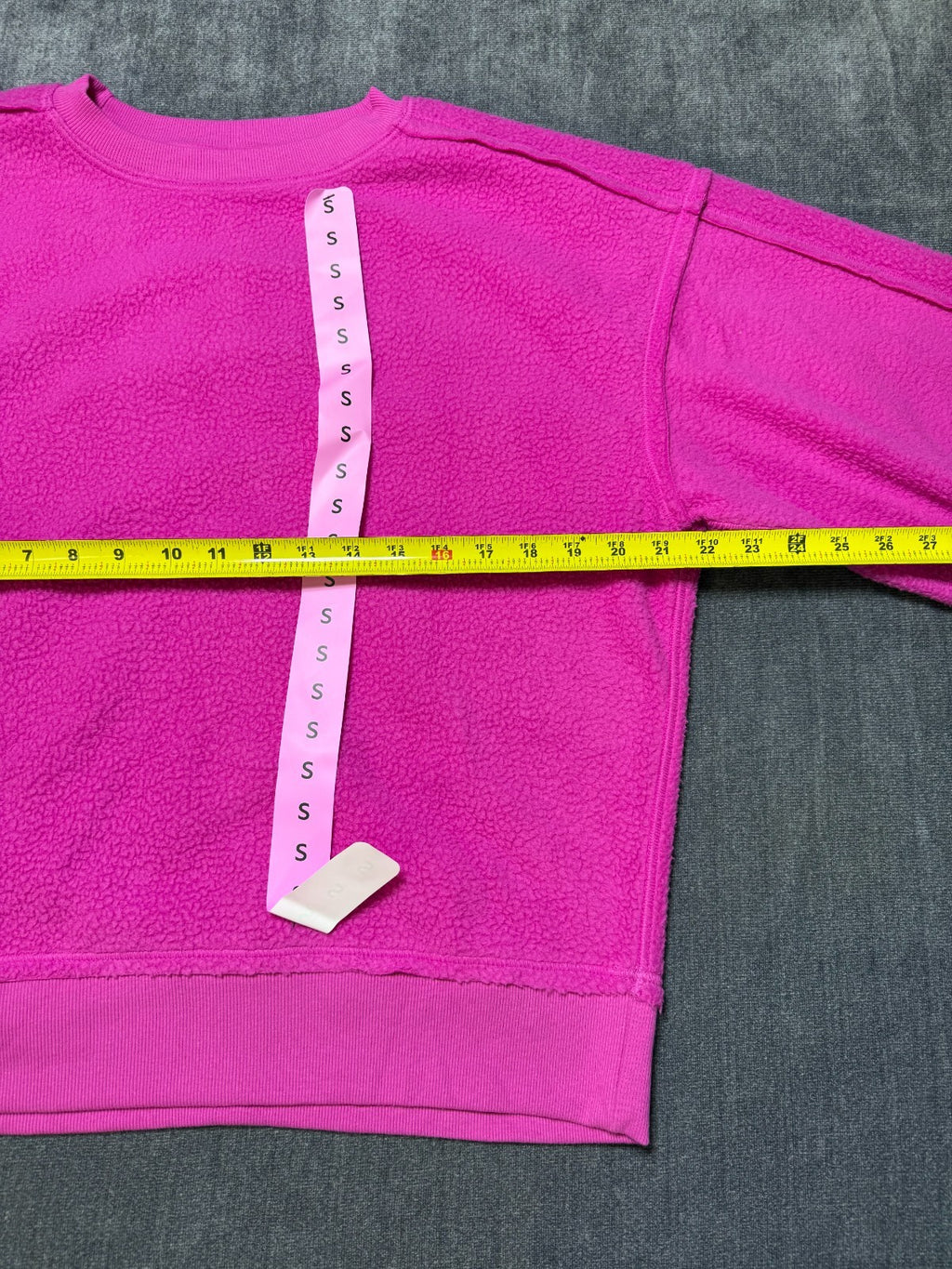 NWT Member's Mark Cozy Crew Neck Sweatshirt Women's Small Purple Casual Pullover