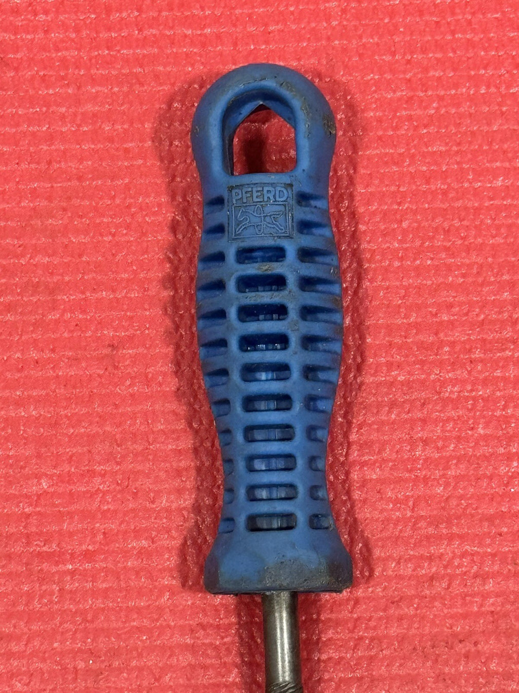 PFERD 12" Rounded File with Blue Handle