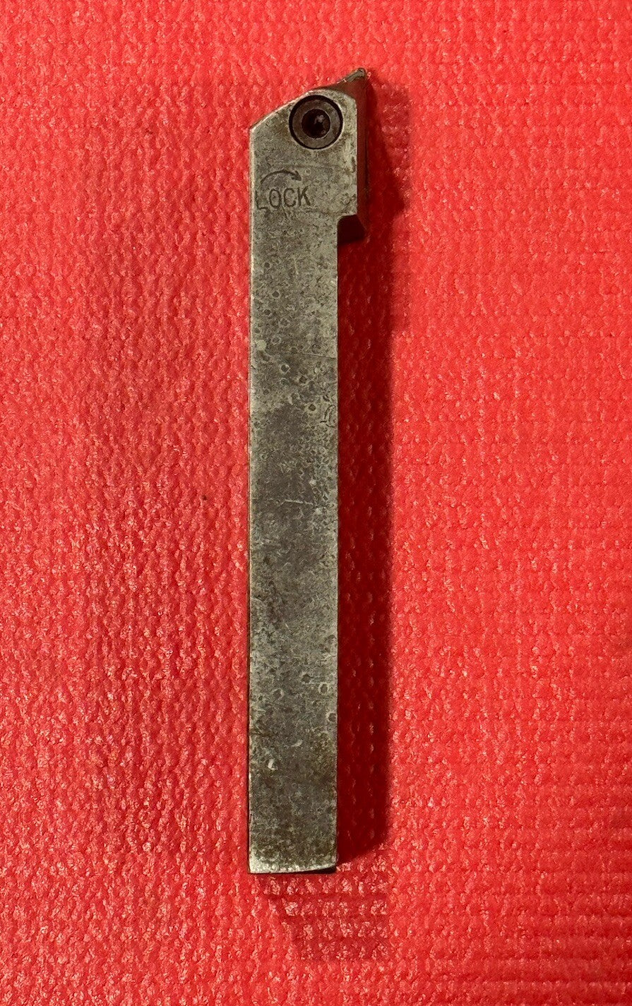 Vintage CARBOLOY TGR-85-5 INDEXABLE TOOL HOLDER