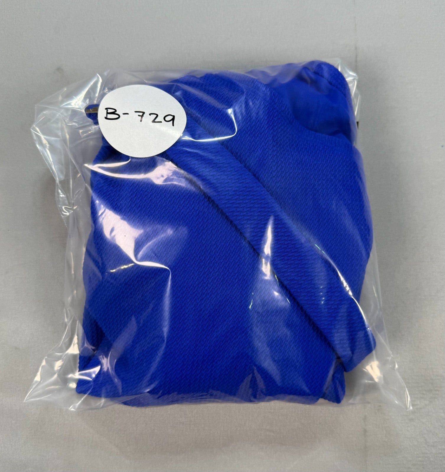NWT Loft Asymmetrical Textured One-Piece Swimsuit Womens Large Blue Summer Beach