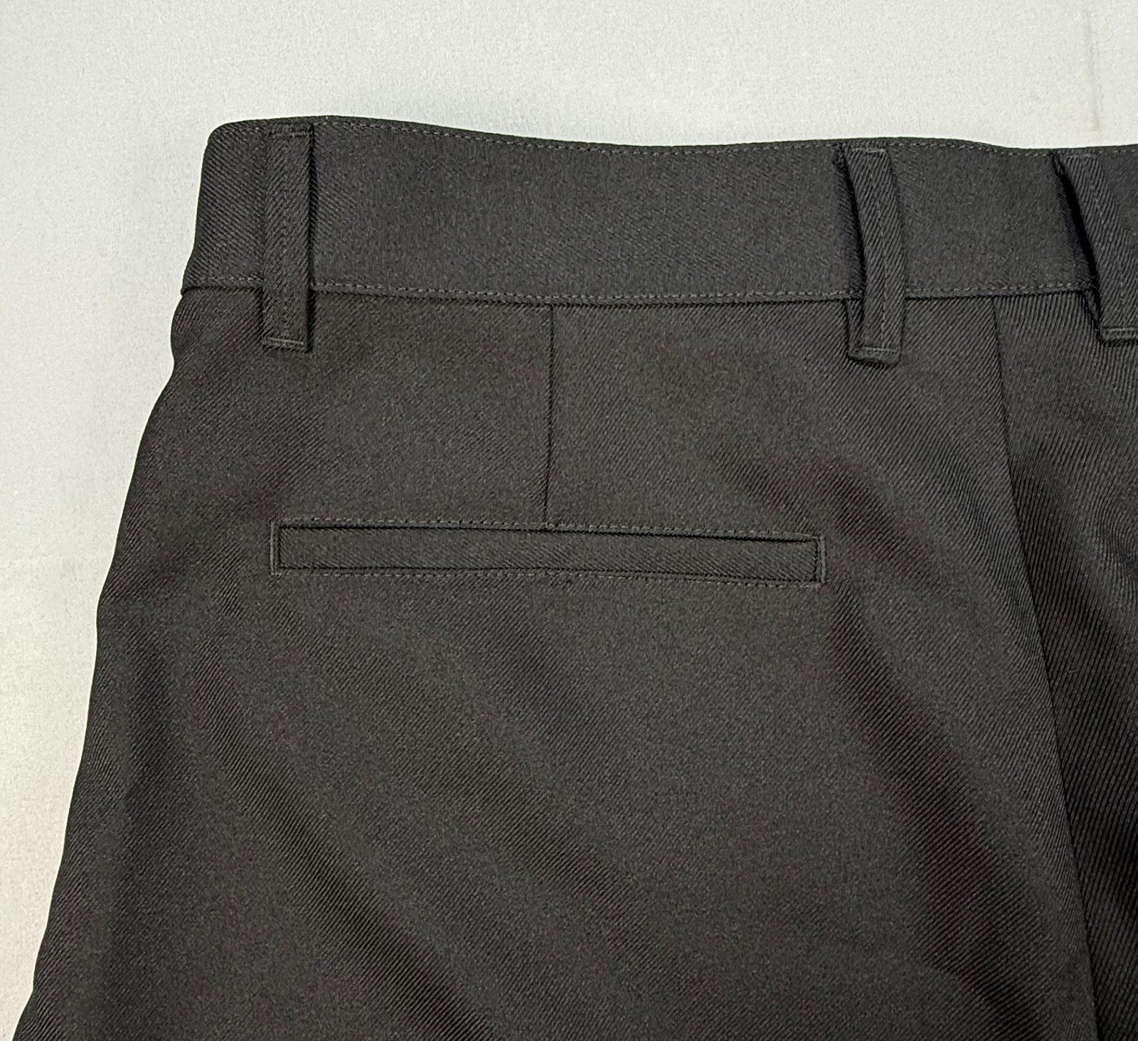 NWT Off-White OW Embroidered Drill Cargo Pants Men's 46 Black Pockets Workwear