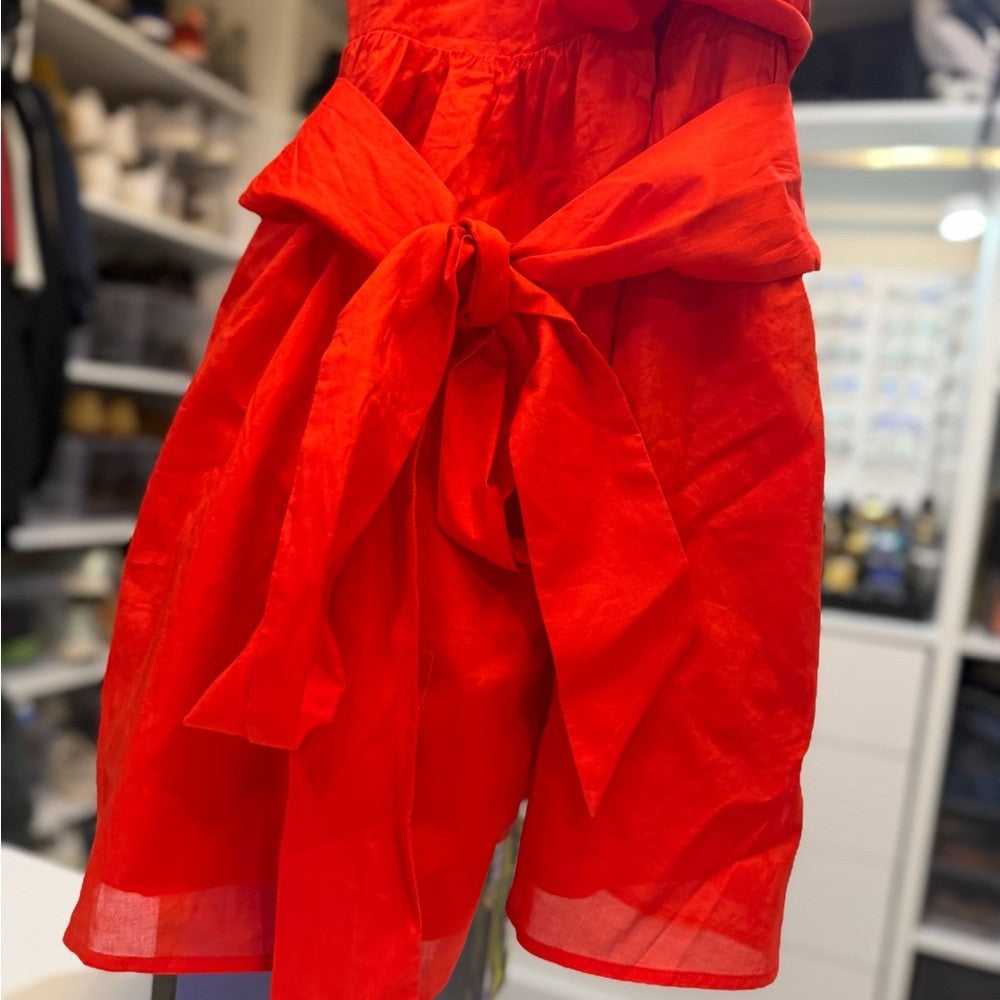 Banana Republic Bold Orange Dress