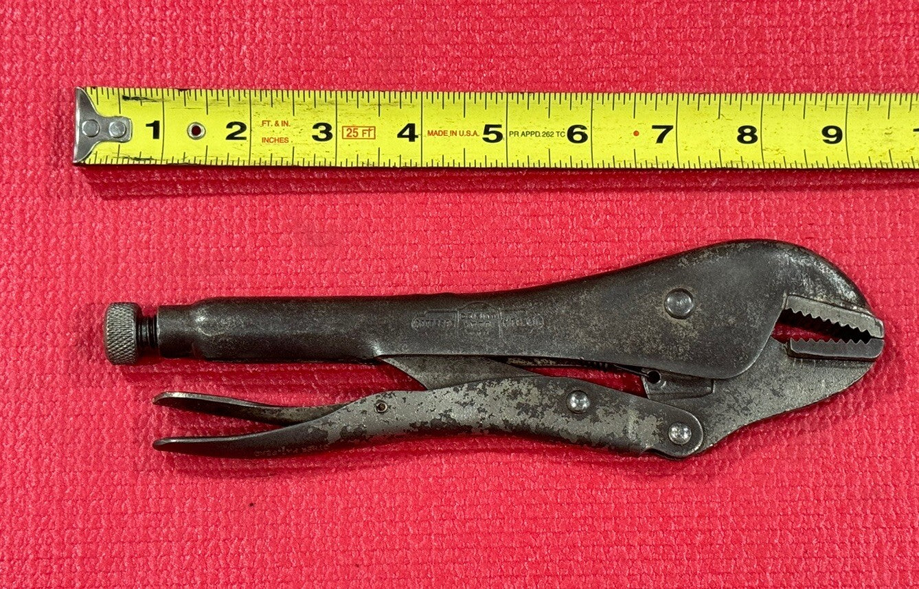 Vintage ViseGrip 10R, Petersen Dewitt Locking Pliers Made in USA