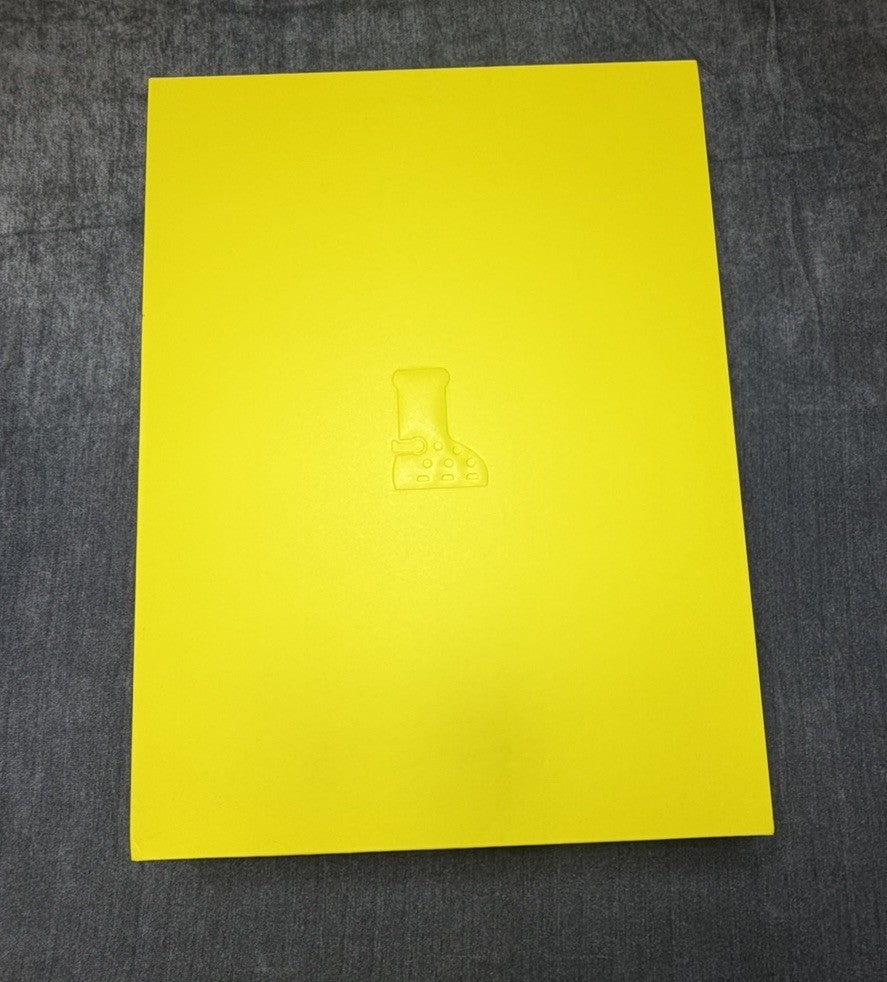 MSCHF X CROCS BIG YELLOW BOOTS CROCS SIZE 8 NEW WITH BOX