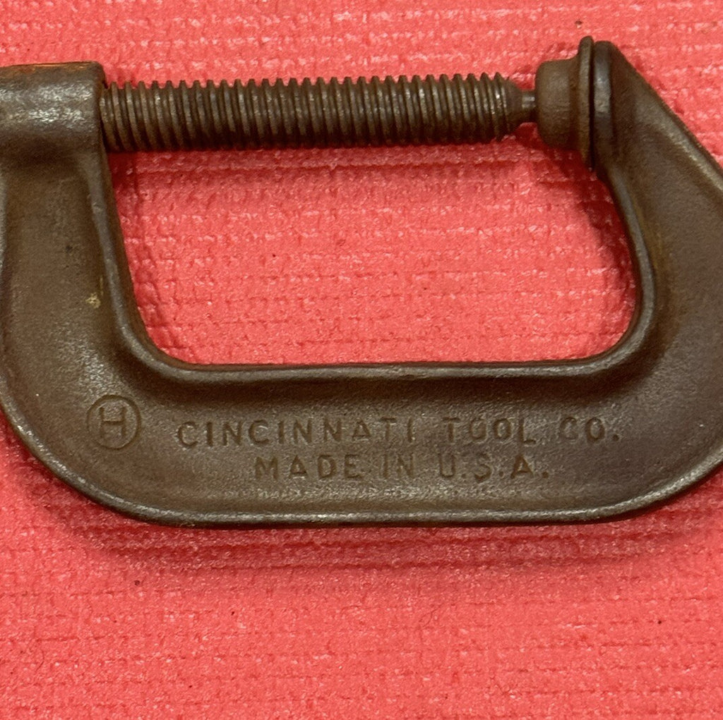 Vintage Cincinnati Tool Co. 540-3, 3in Standard Clamp Made in USA
