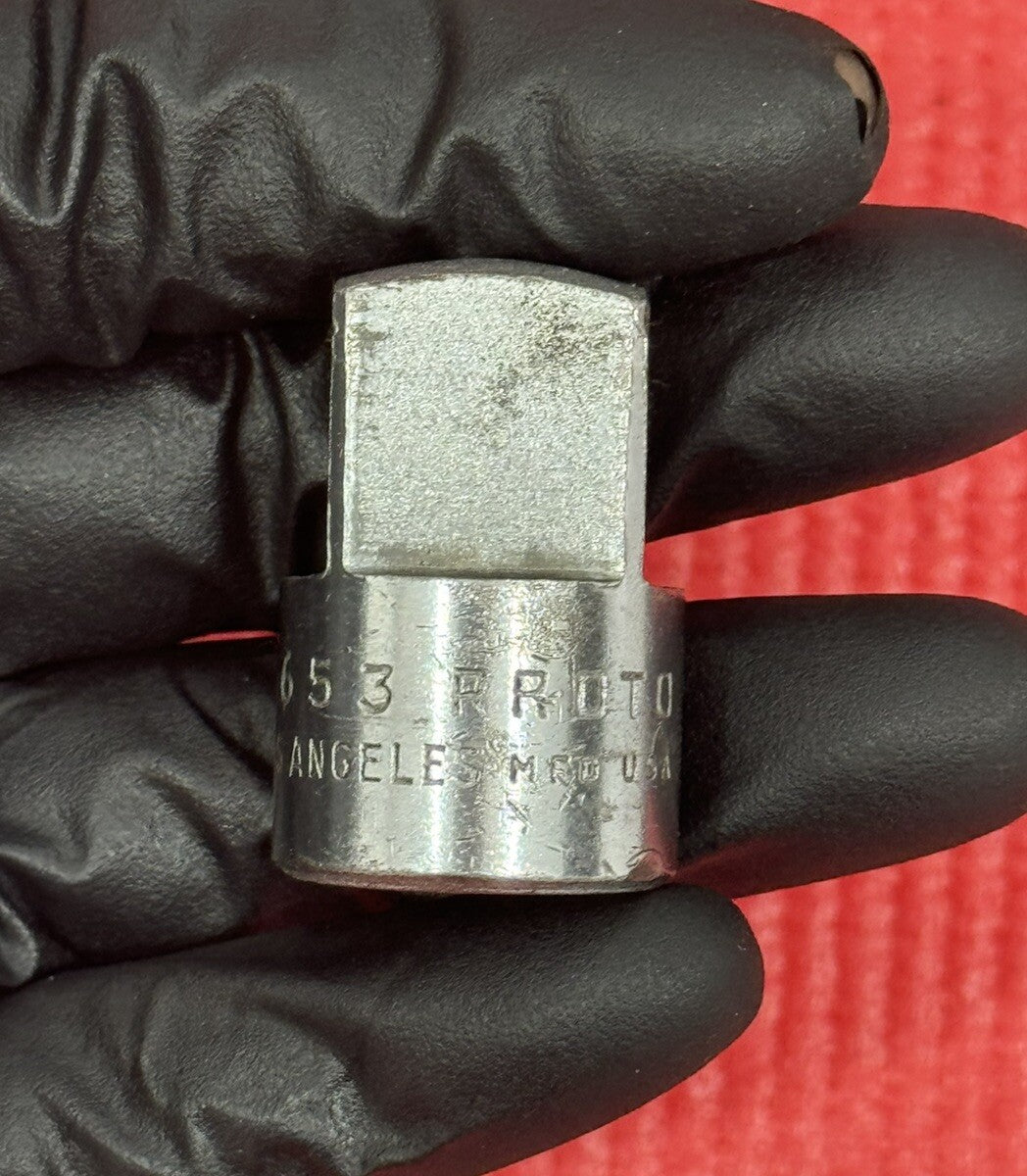 Vintage Proto Los Angeles 5653 1/2" Drive to 3/4" Drive Adapter Made In USA
