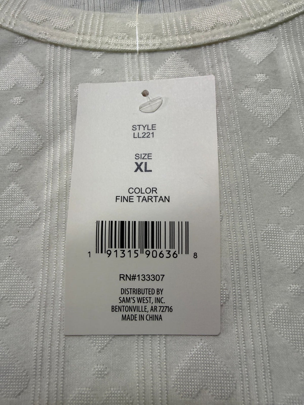 NWT Loft Sleepwear Pajama Top Women's XL Ivory Sleeveless Lightweight Casual