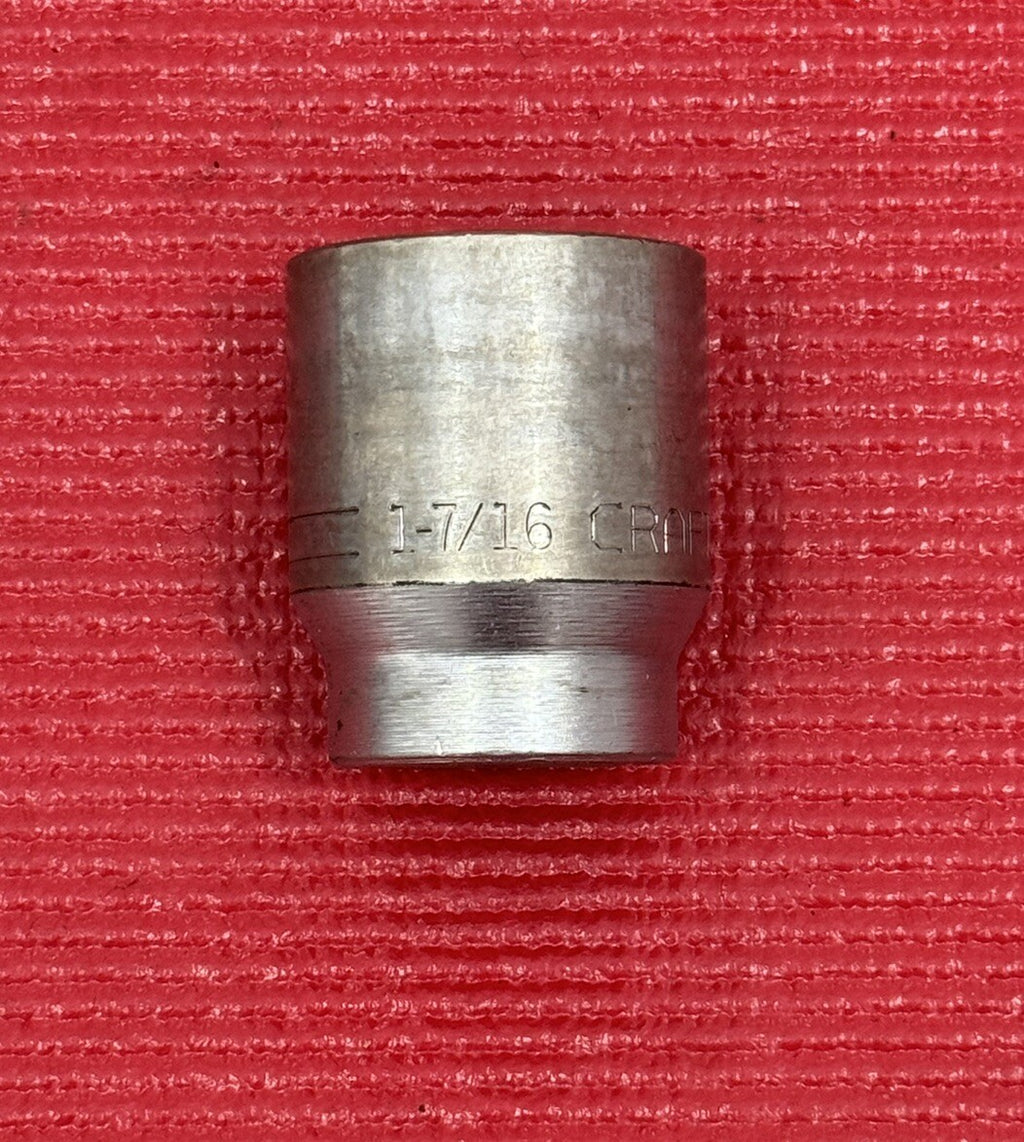 Craftsman V Series 1-7/16" Sae 3/4" Drive 12 PT Socket Made in USA