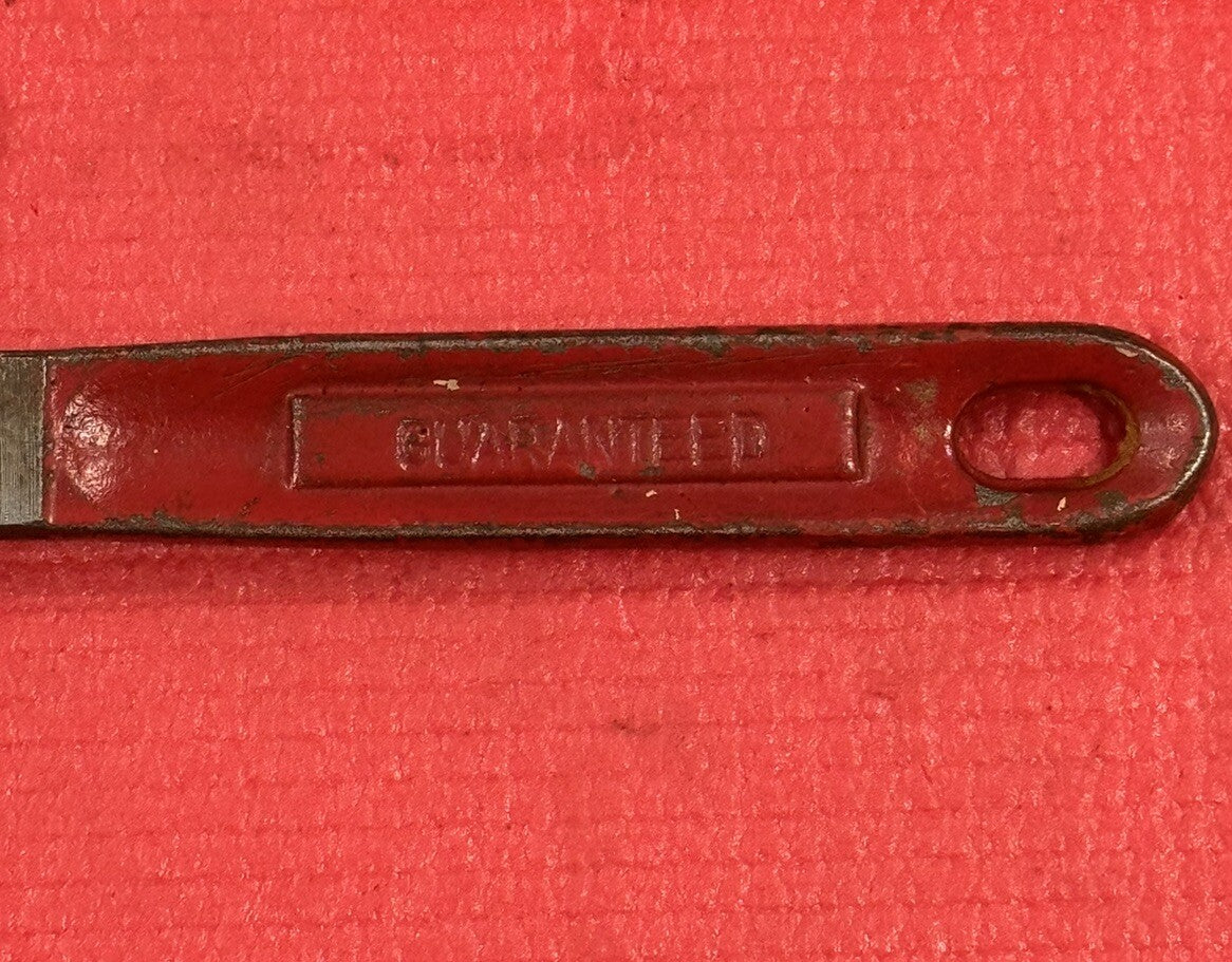 Vintage RARE W Germany Pipe Wrench 10” Inch Long RED GUARANTEED