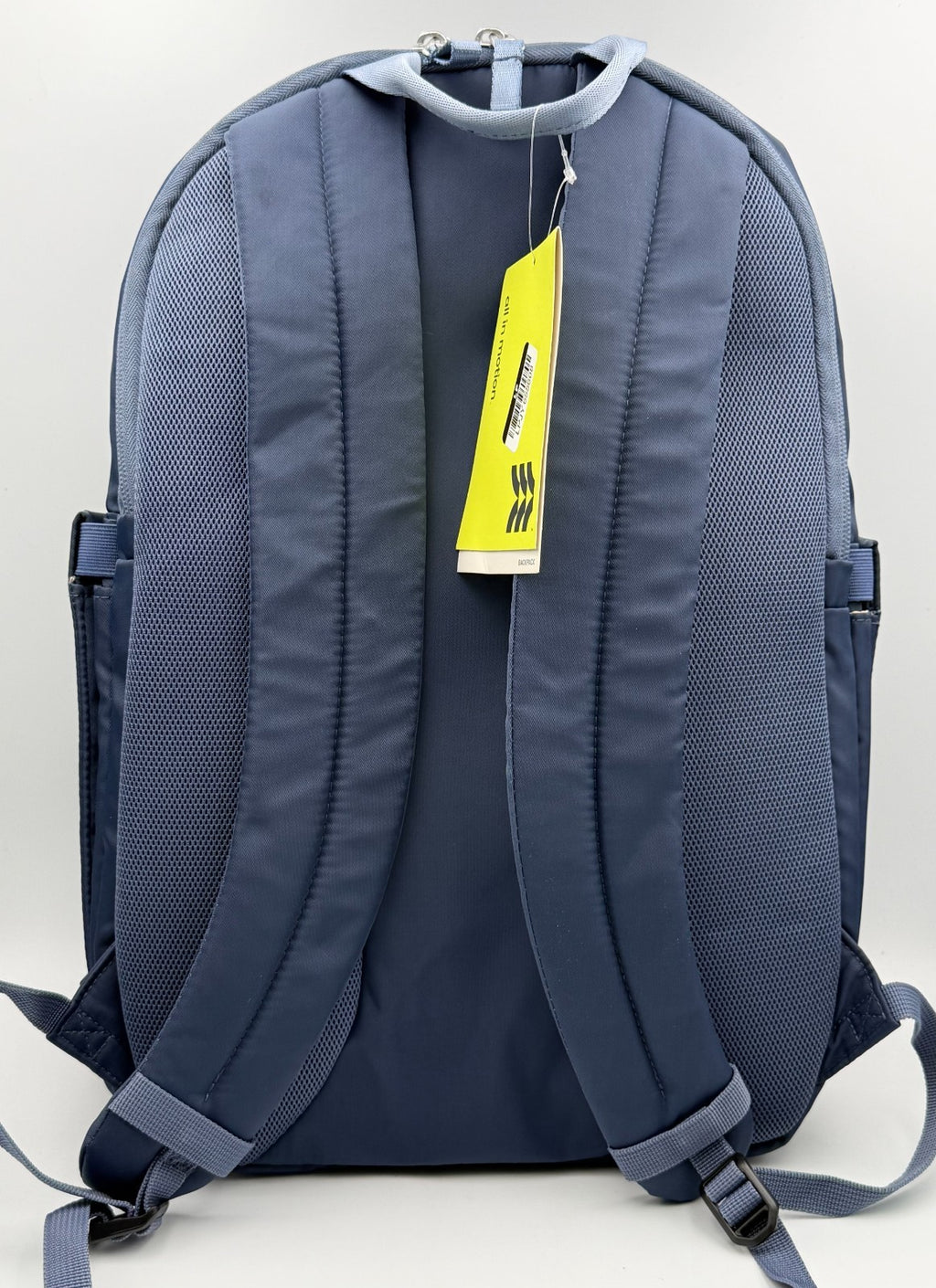 All In Motion 21L Lifestyle Backpack Navy Blue Fits 15-Inch Laptop School Bag