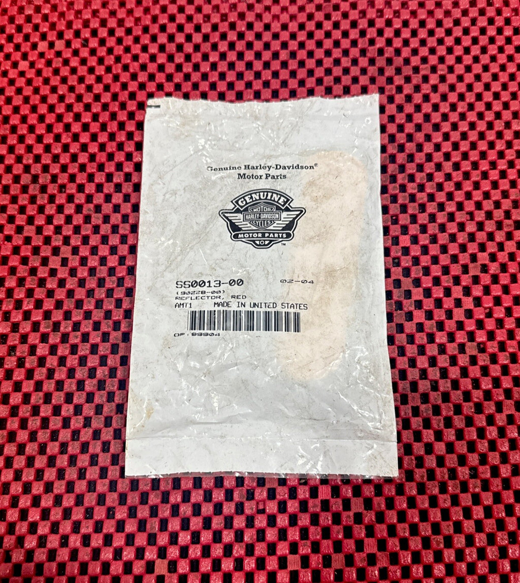 Genuine Harley-Davidson Part Number SS0013-00 Red Reflector M5