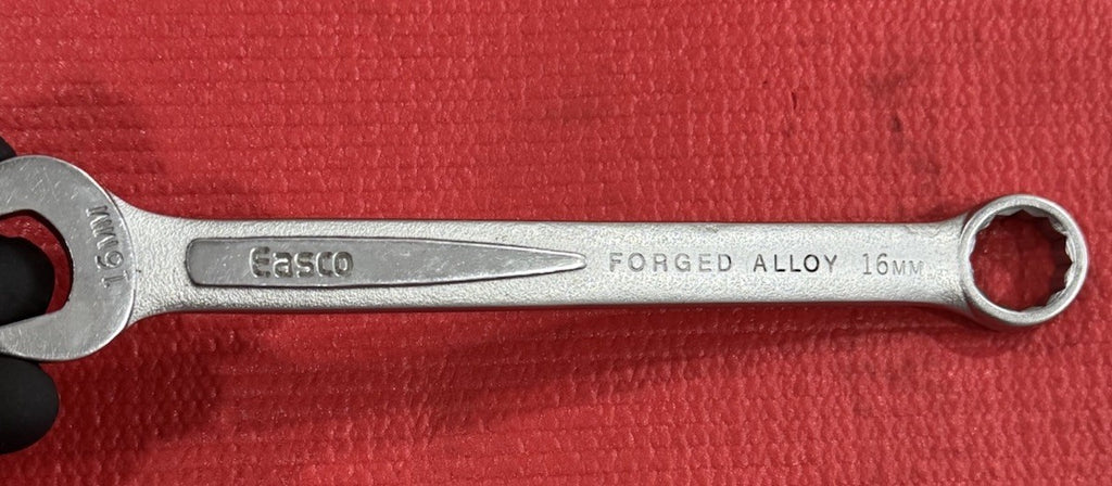 Vintage Easco Tools 63-616  16 mm Combination Wrench Made In USA NEW