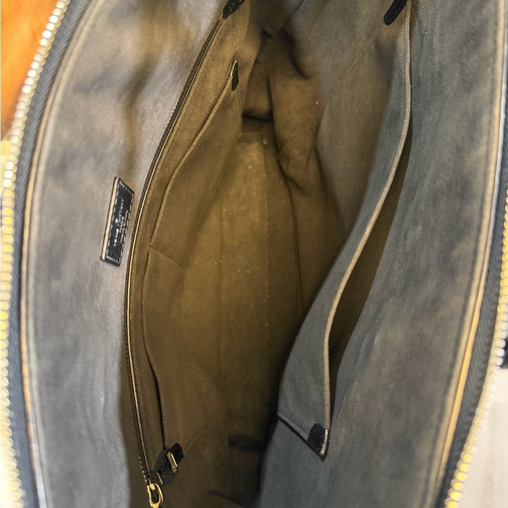 Louis Vuitton M94476 Greenwich Tote Bag in black Taurillon leather