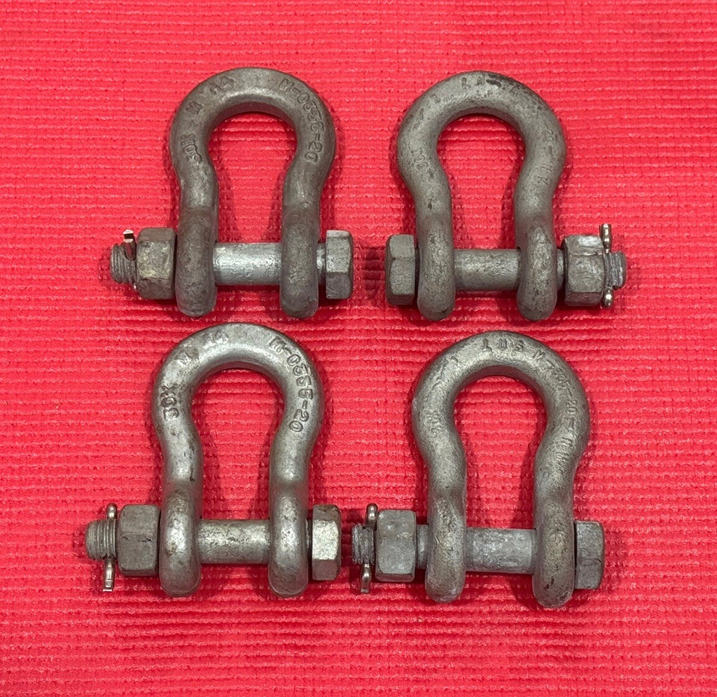 Vintage MPS/Bethea ASH-55, 4 PC Shackle Anchor Set