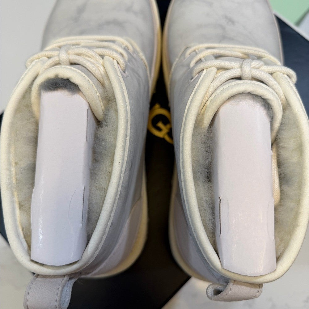 UGG Neumel Extra Butter Marble Suede Boots