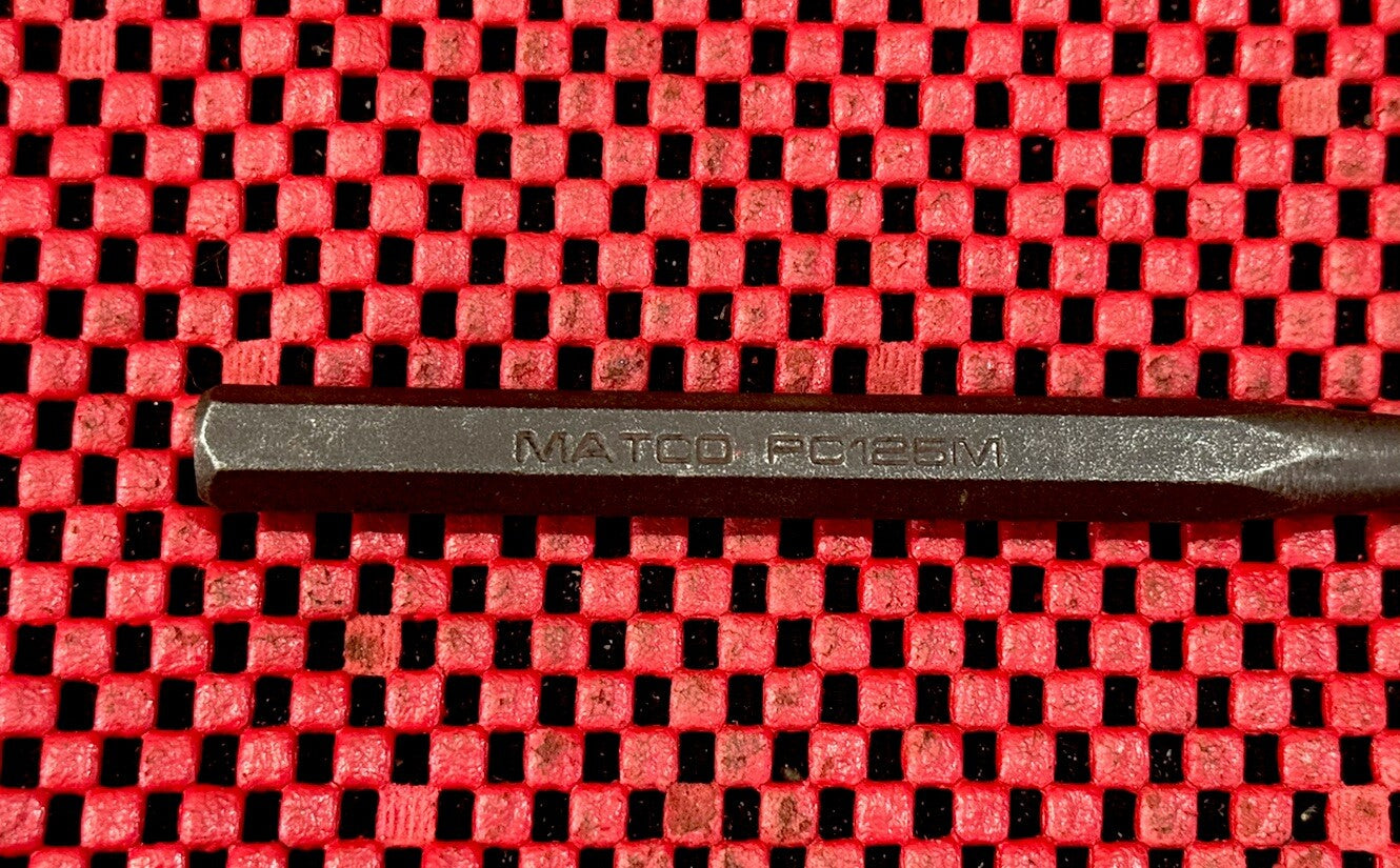 MATCO TOOLS PC125M, 3/8 Tapered Center Punch Made In USA M6