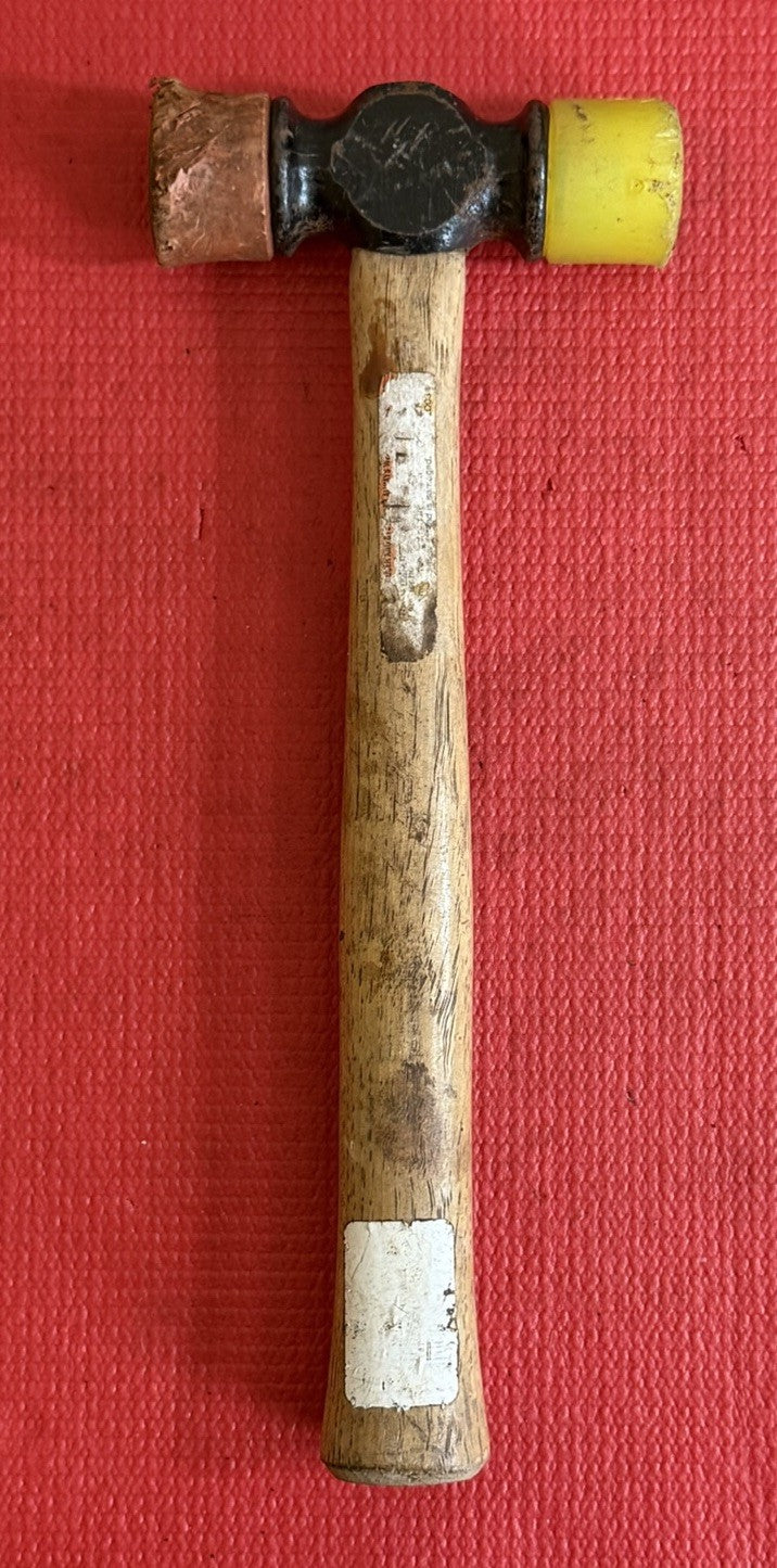 Vaughan SF12 12oz Soft Face Hammer 12" Wood Handle Made In USA