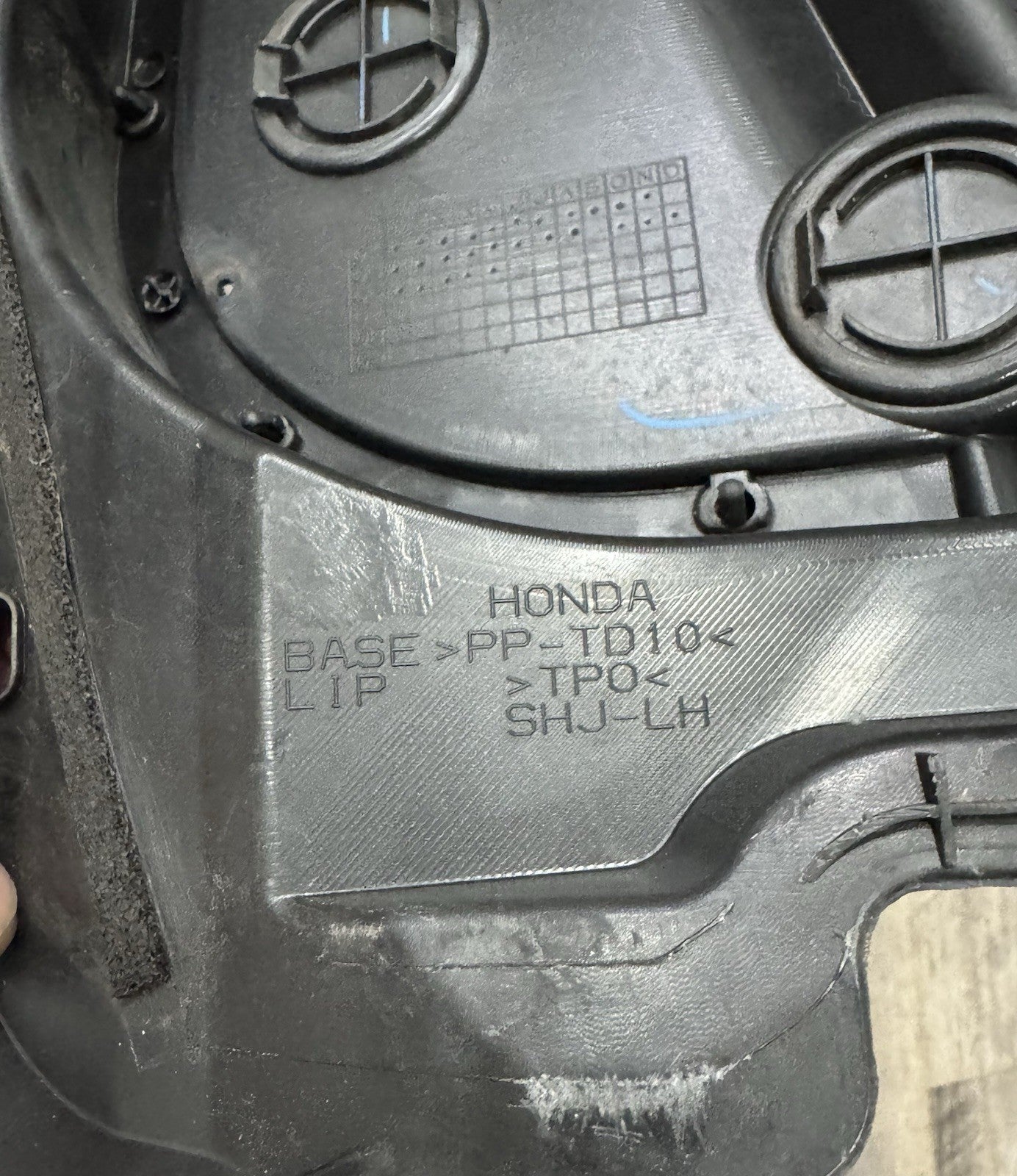 2005-10 HONDA ODYSSEY COWL VENT WINDSHIELD WIPER SCREEN PANEL COVER 74200SHJA000
