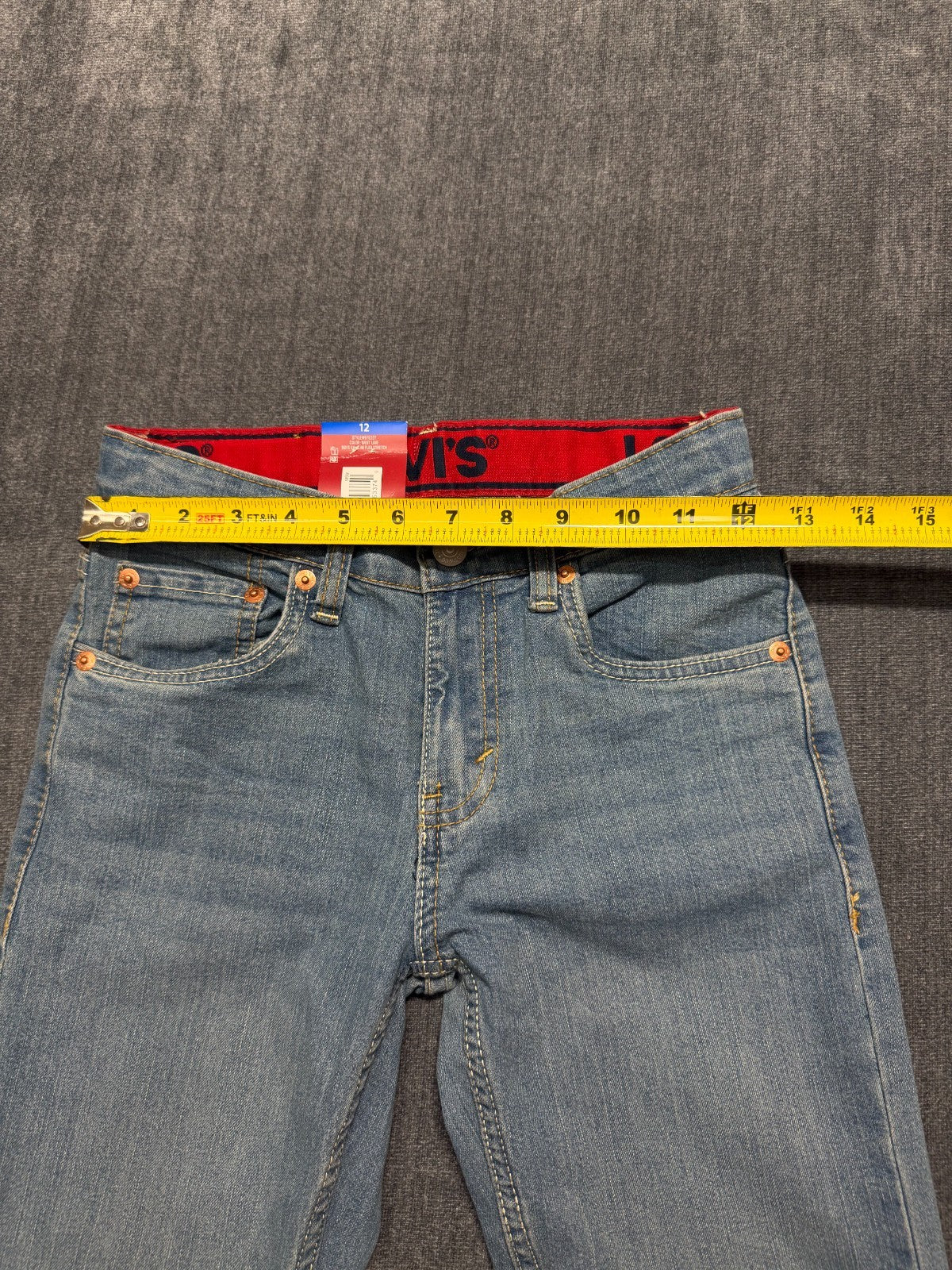 NWT Levi's 511 Slim Flex Stretch Jeans Boys 12 West Lake Comfort Stretch Pockets