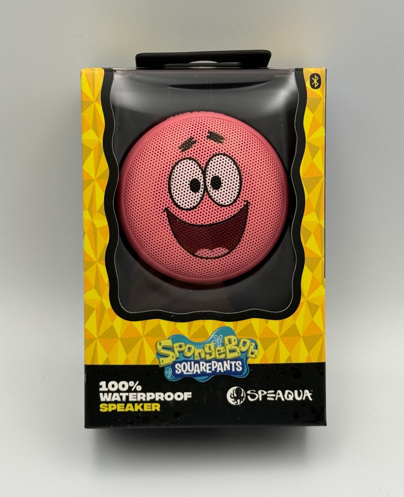 New Speaqua Patrick SpongeBob SquarePants 100% Waterproof Bluetooth Speaker