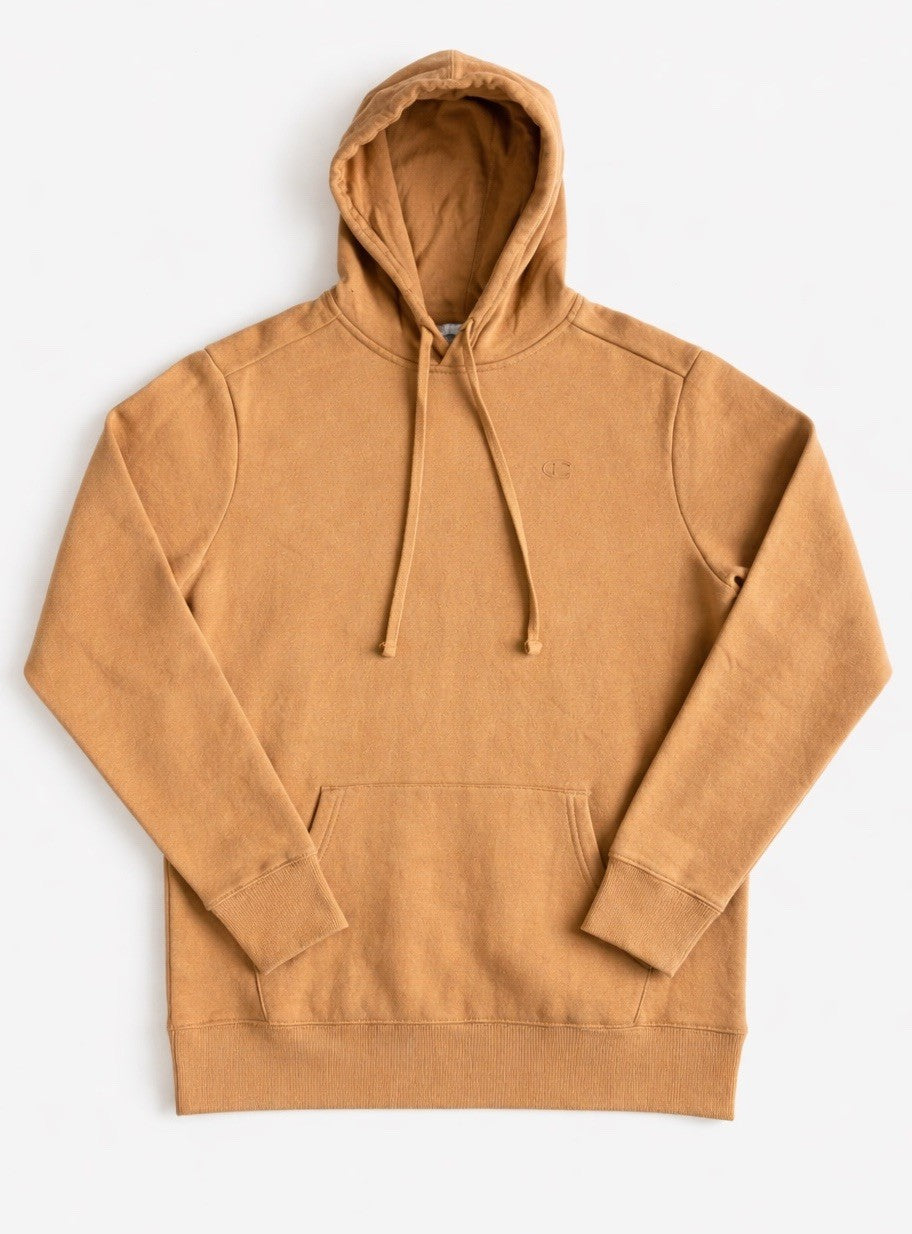Champion Fleece Hoodie Tan Men CHOOSE YOUR SIZE | NEW
