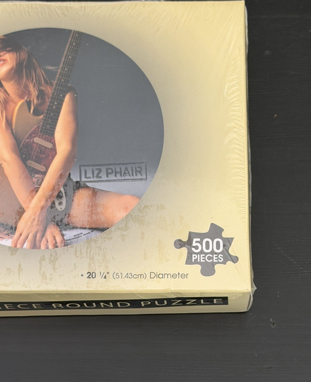 NEW Liz Phair Album Cover 500 Piece Round Puzzle Sealed Collectible Made In USA