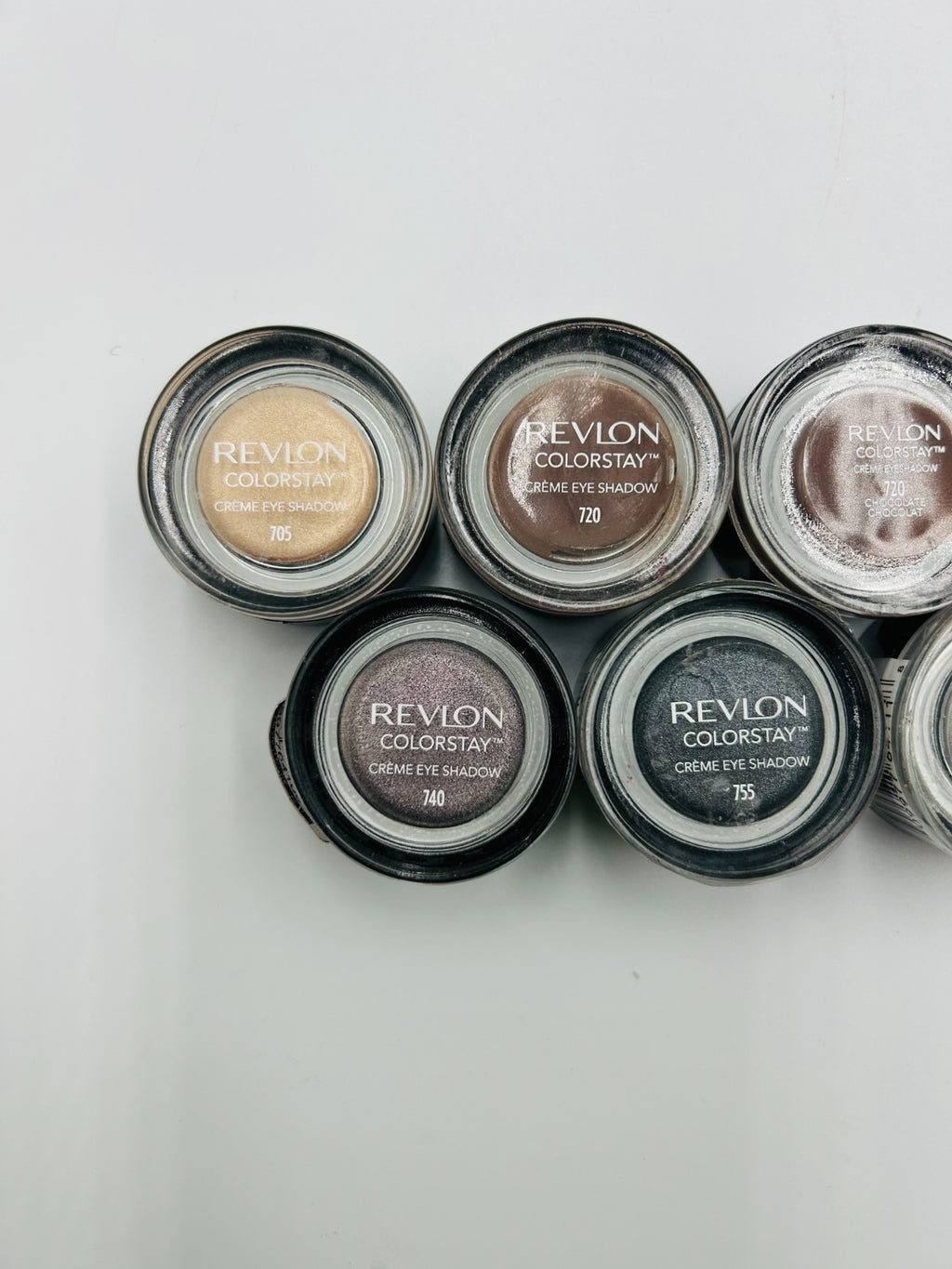 NEW Revlon ColorStay Creme Eye Shadow Long Lasting Multi-Shade - Lot of 7