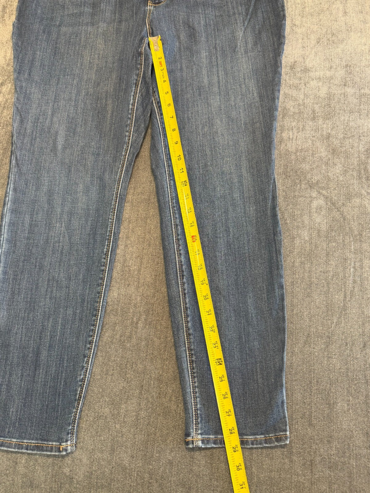 NWT Seven 7 Tummyless High Rise Skinny Jeans Women's 20W Blue Denim Medium Wash