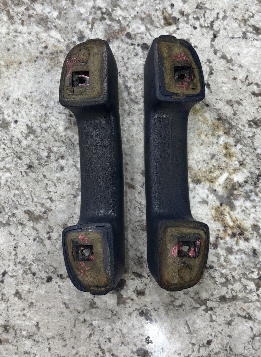 Arm Rest Door Handles BLUE Toyota Pickup Truck 4Runner Corolla 1986 1987 88 89