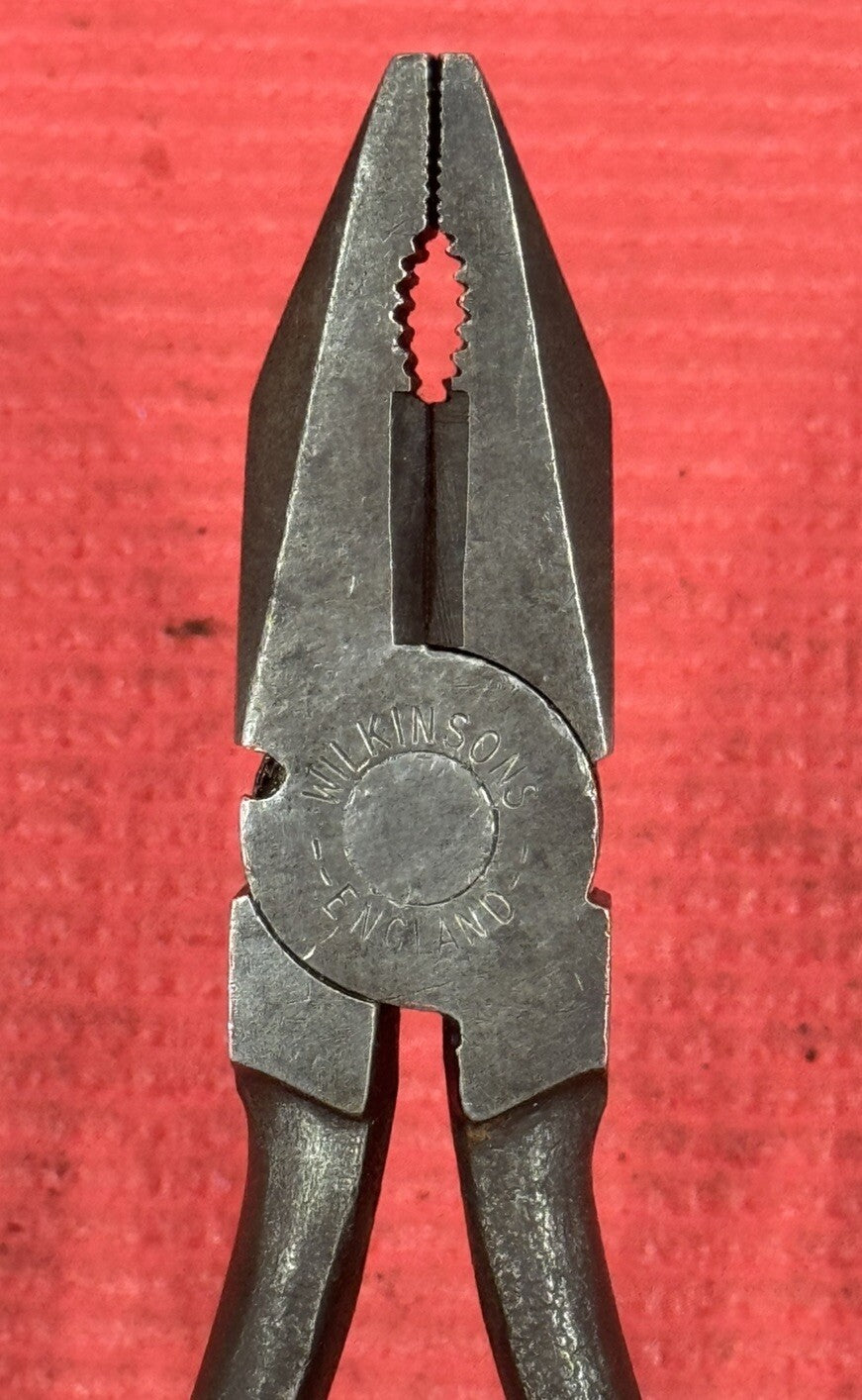 Vintage WILKINSONS 7" Linemans Pliers Made in England Very Rare Only One On eBay