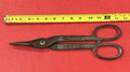 Vintage Wiss V-19 Drop Forged Solid Steel Tin Snips 12in. Long Made in USA
