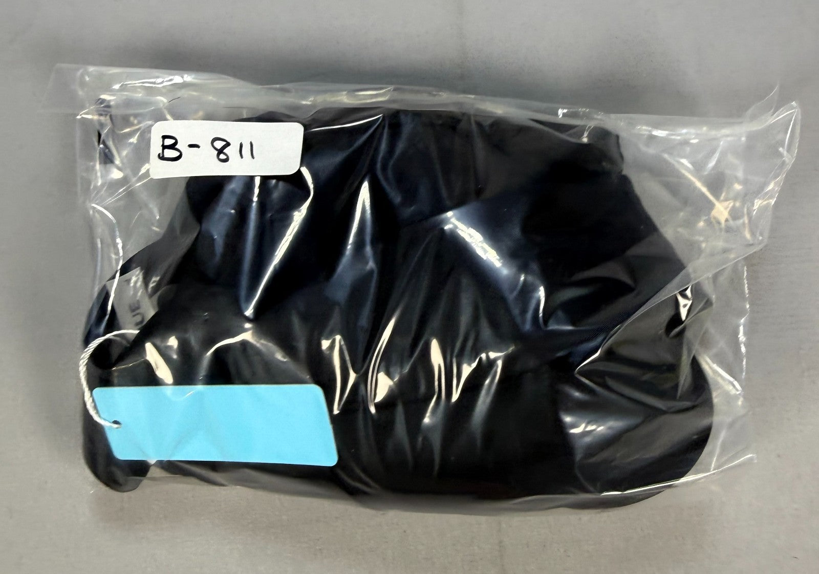 NWT Yonique Swimsuit Top Womens Black Twist Front Bikini Top Padded Push Up