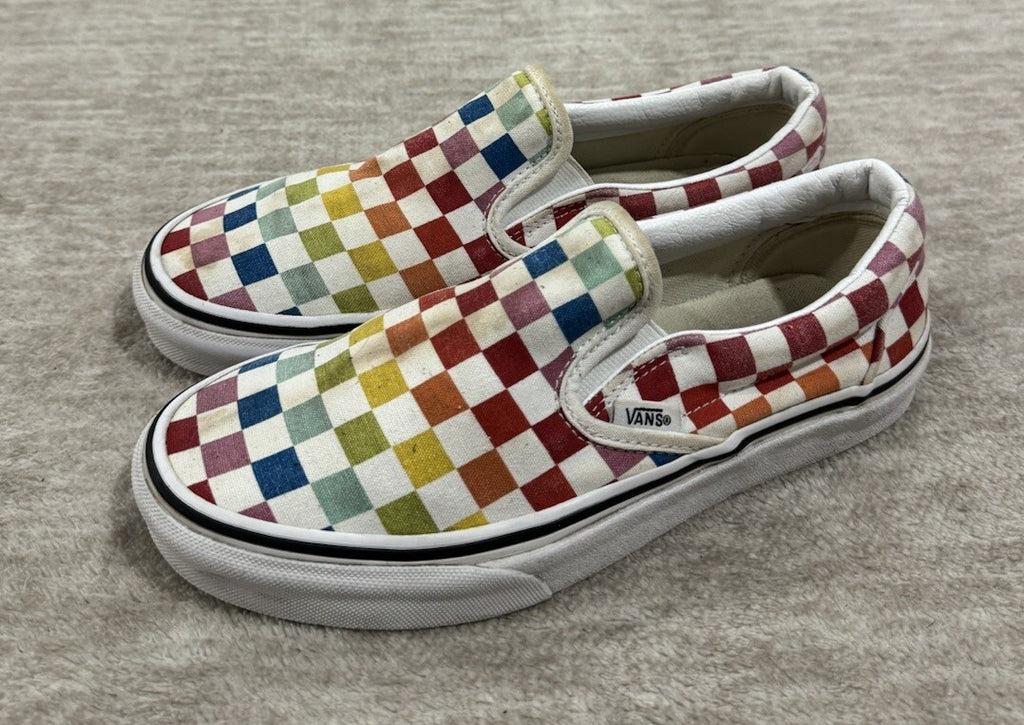 Vans Classic Slip-On Rainbow Men's size 5.5 & Women's size 7.0