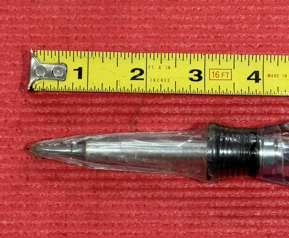 Husky 628-375 NEW 6-in-1 Screwdriver Reversible Clear Handle Phillips,Slotted