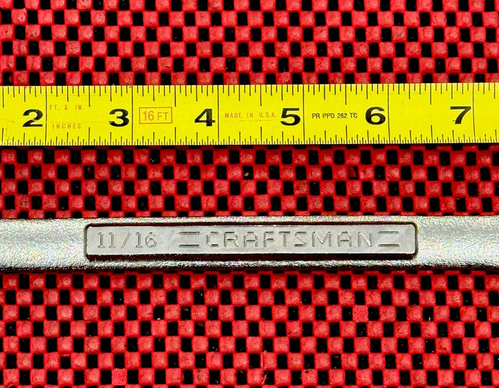 Craftsman NEW VA 44698 11/16” 12 Point Combination Wrench Vintage Made in USA N3