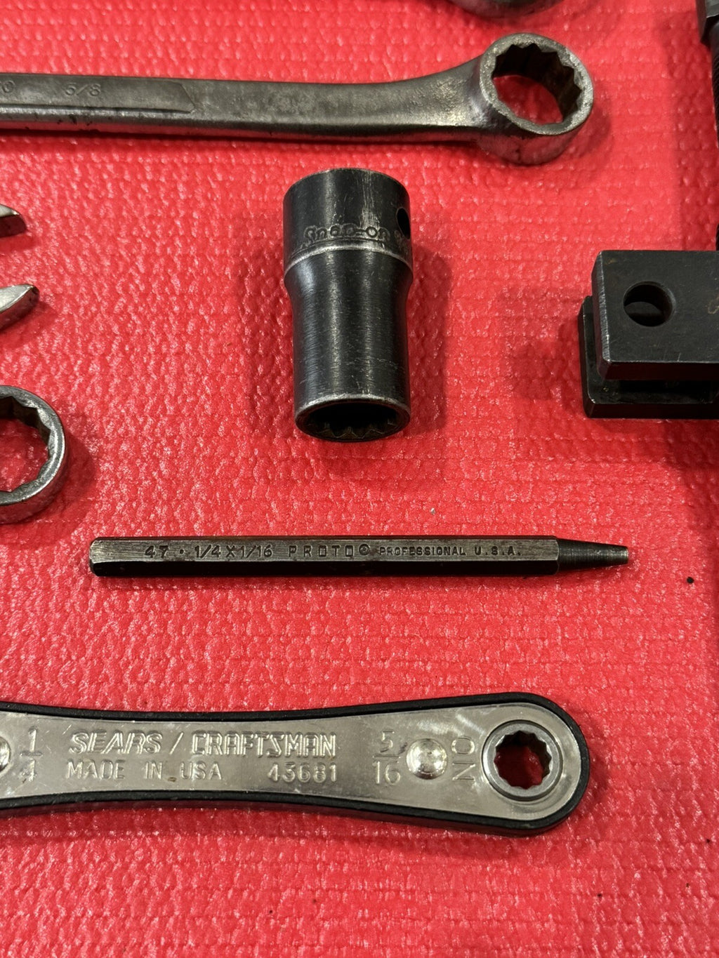 Vintage Lot of 30 USA Tools- Snap-on,Mac,Craftsman,Proto,Westline,Wizard,Bonney