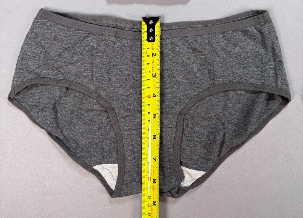 Pack of 6 Women's Seamless No-Show Stretch Brief Panties Size XS Multicolor
